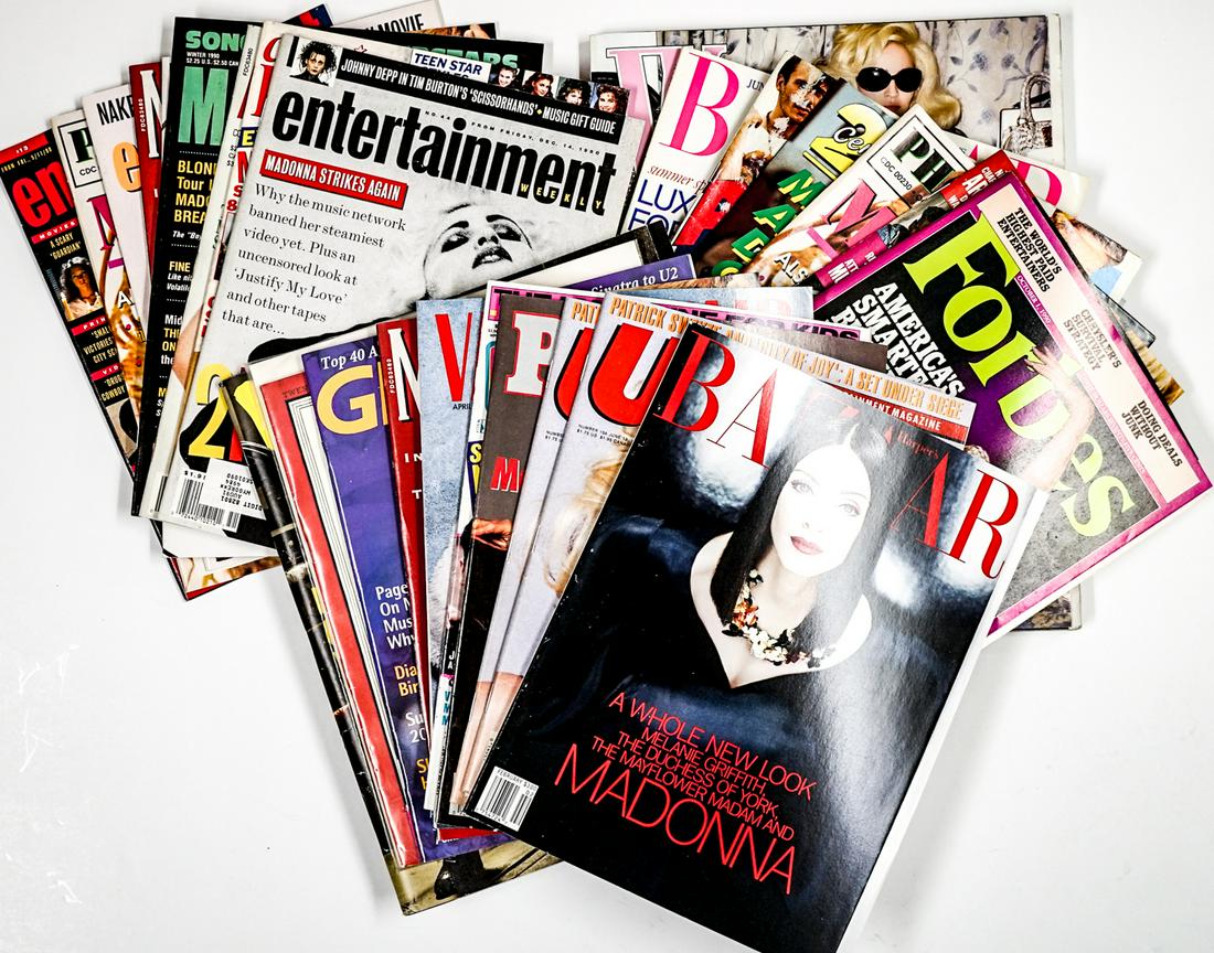 Madonna (27) Assorted Magazines (1 of 9)