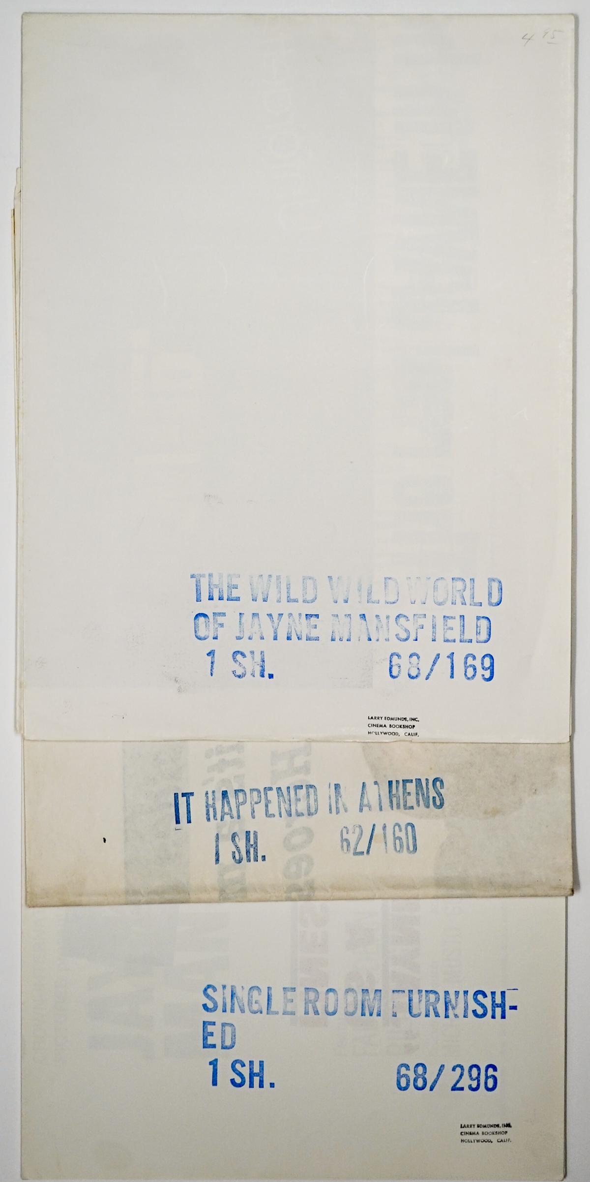 Jayne Mansfield (3) Movie Posters 1960's (1 of 4)