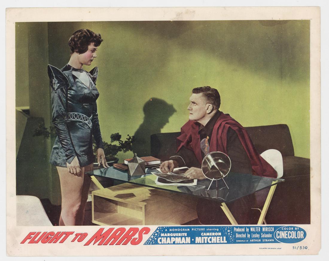 Flight to Mars Sci-Fi 1951 Lobby Card (1 of 2)