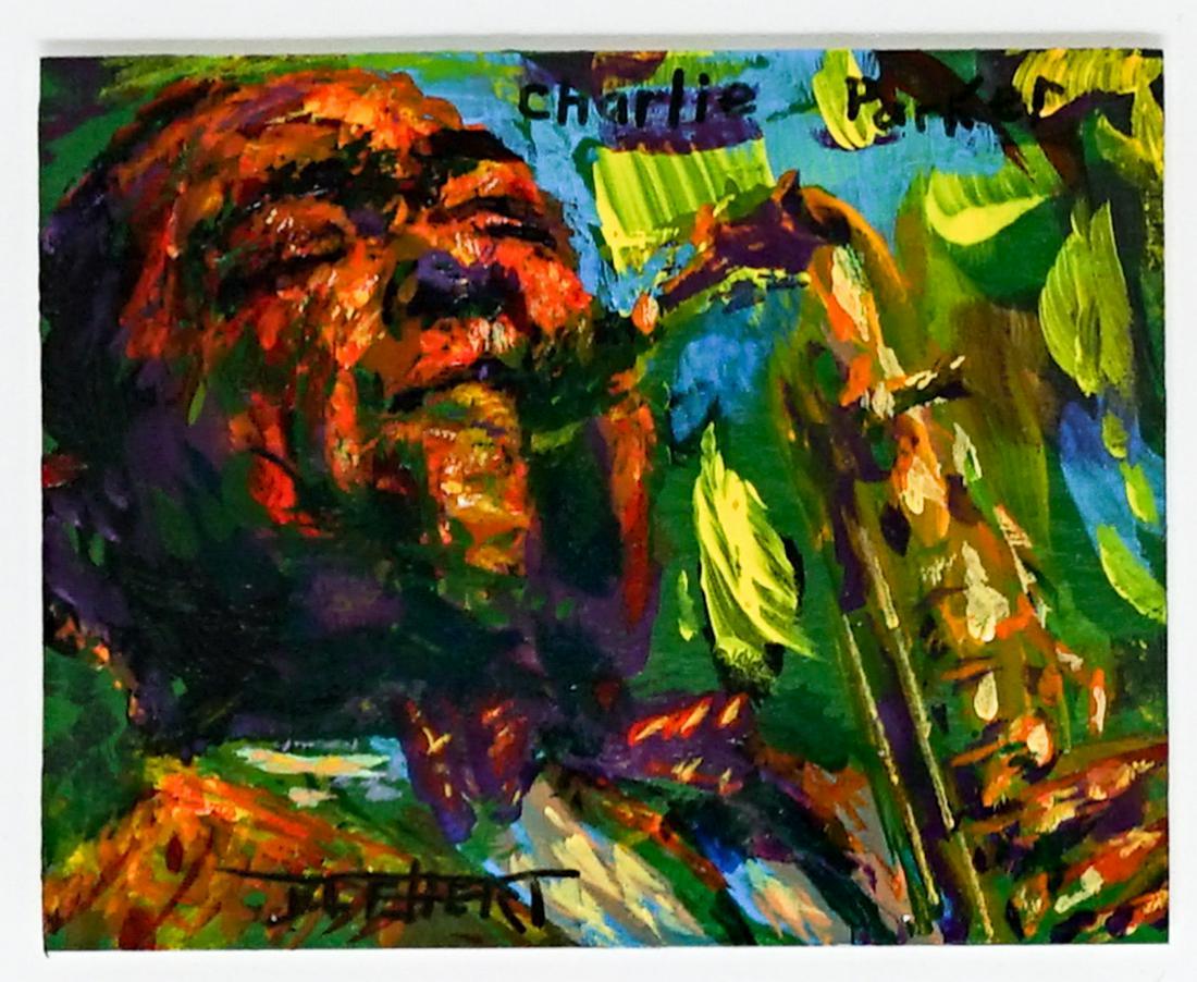 Robert Blehert Original Painting Charlie Parker (1 of 4)