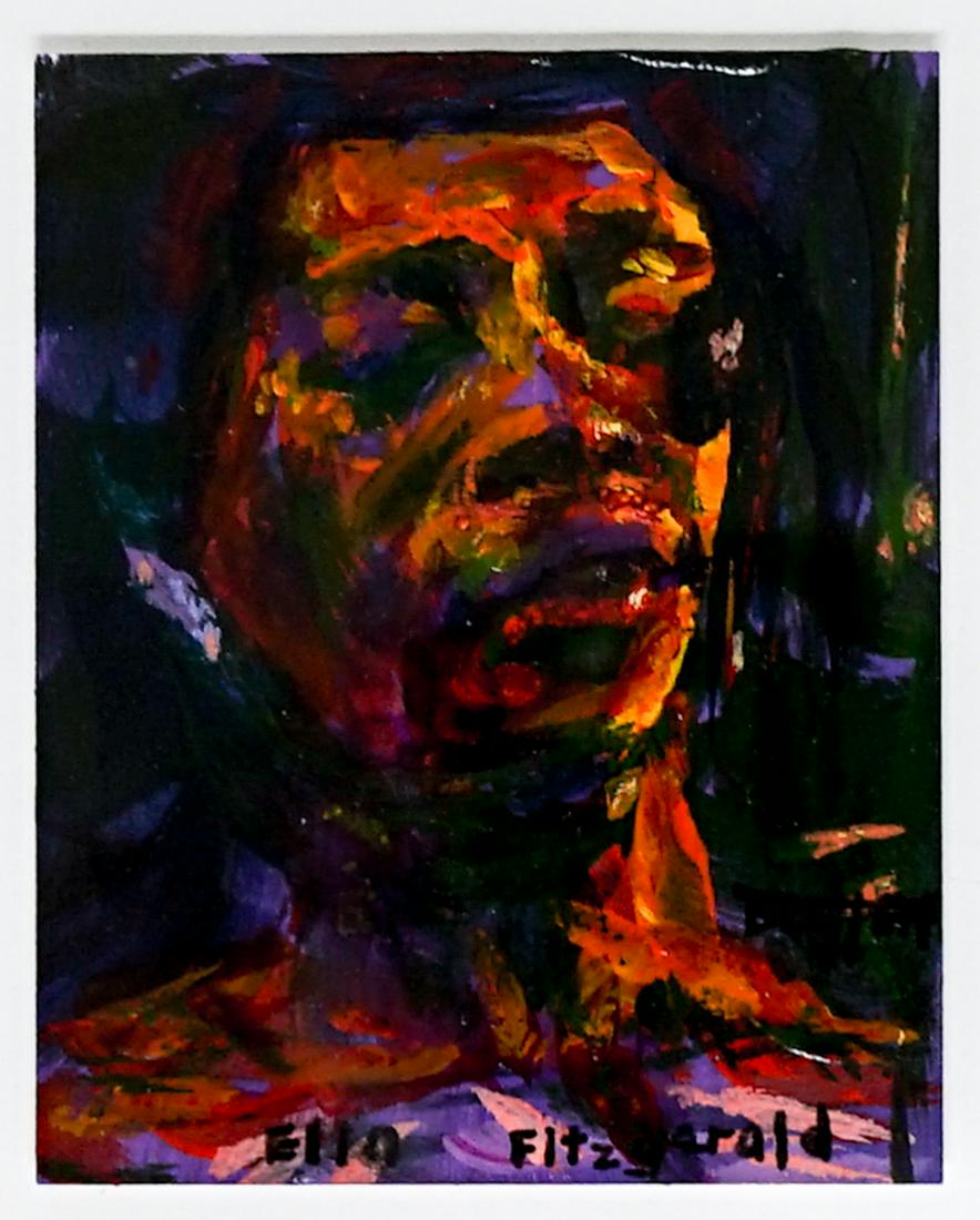 Robert Blehert Original Painting Ella Fitzgerald (1 of 4)