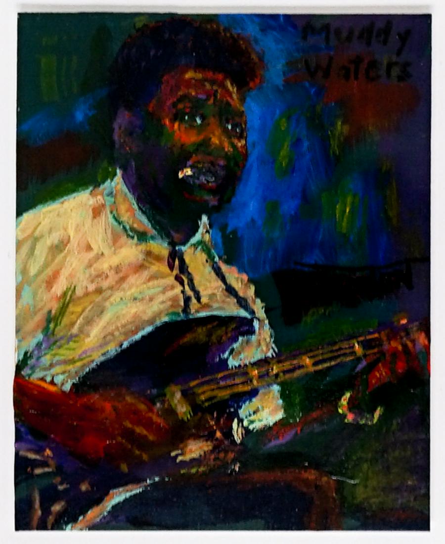 Robert Blehert Original Painting Muddy Waters (1 of 4)