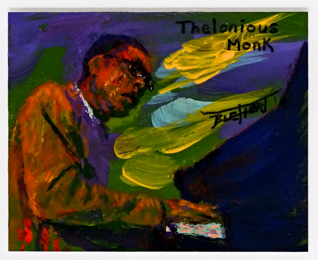 Robert Blehert Original Painting Thelonious Monk (1 of 4)