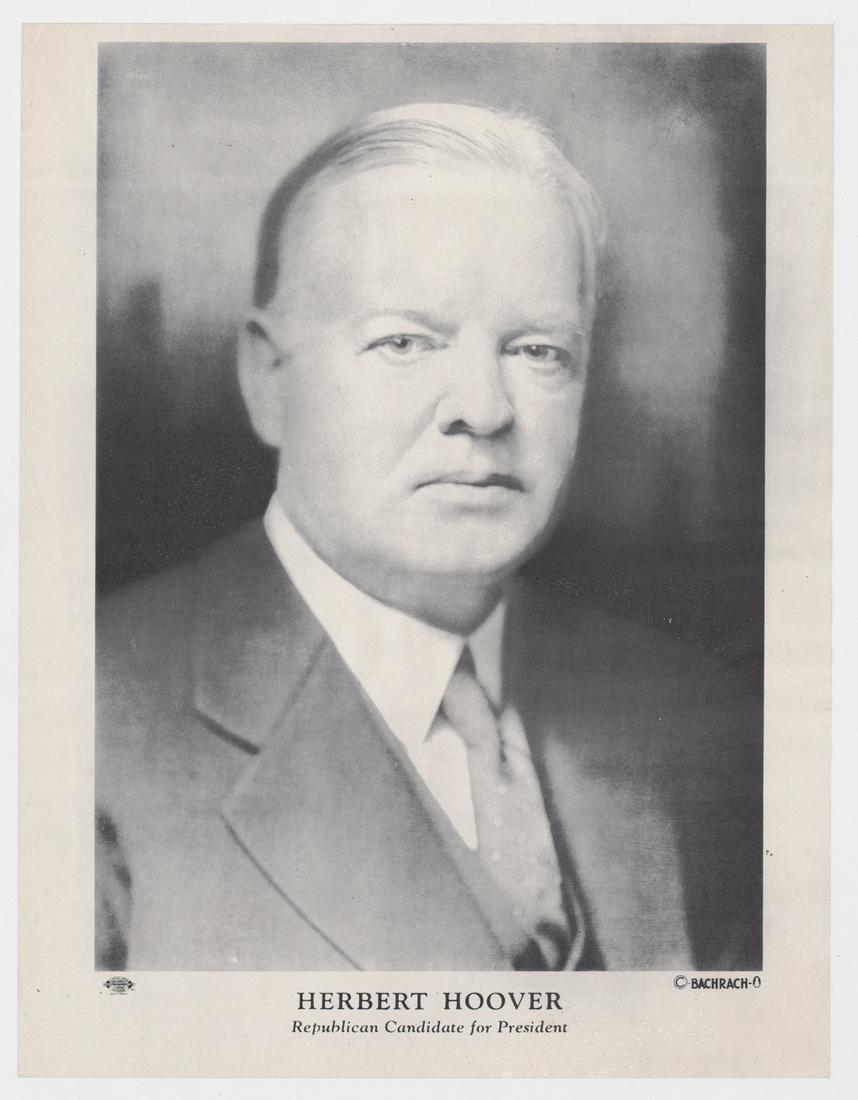 Herbert Hoover Campaign Poster (1 of 2)