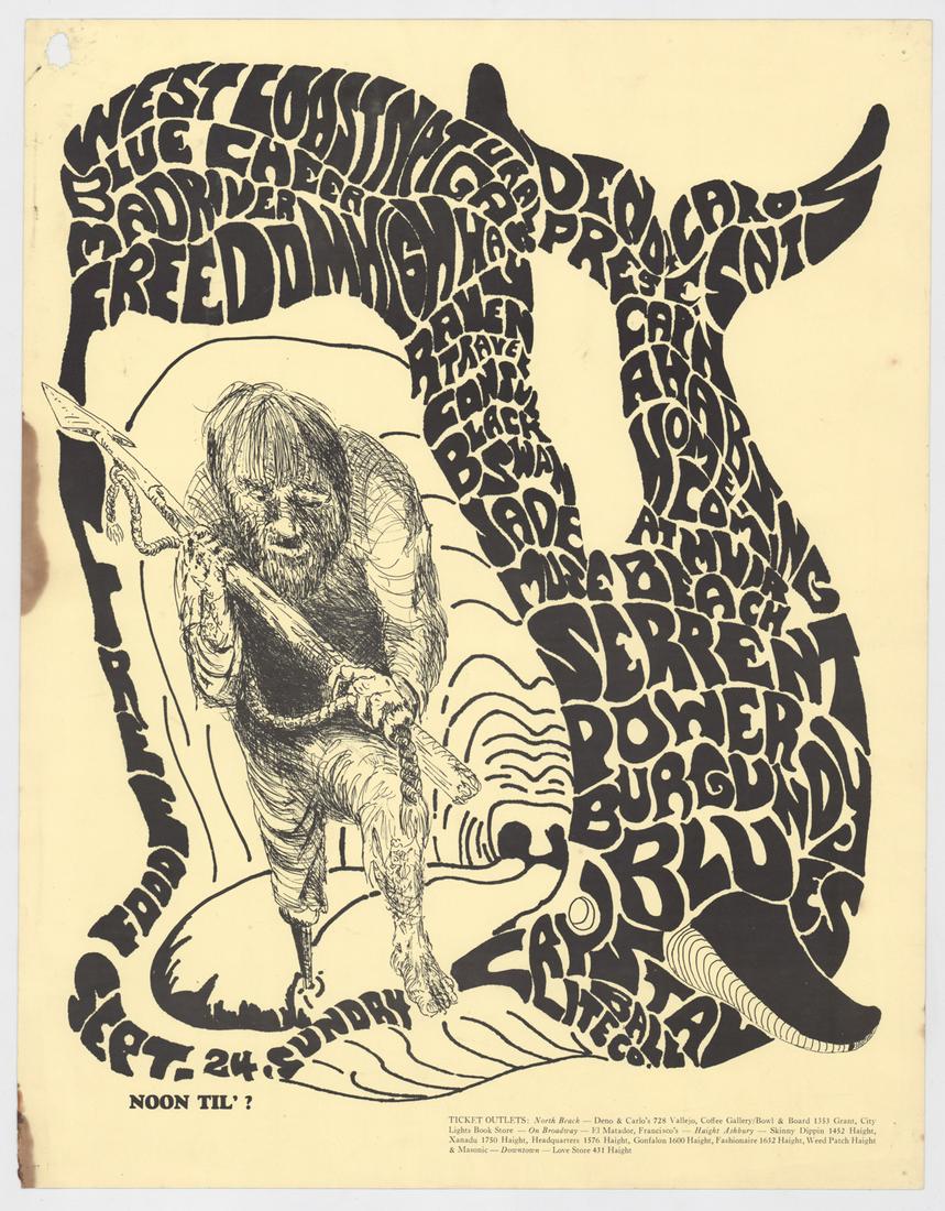 1960's Rock Poster Blue Cheer (1 of 2)