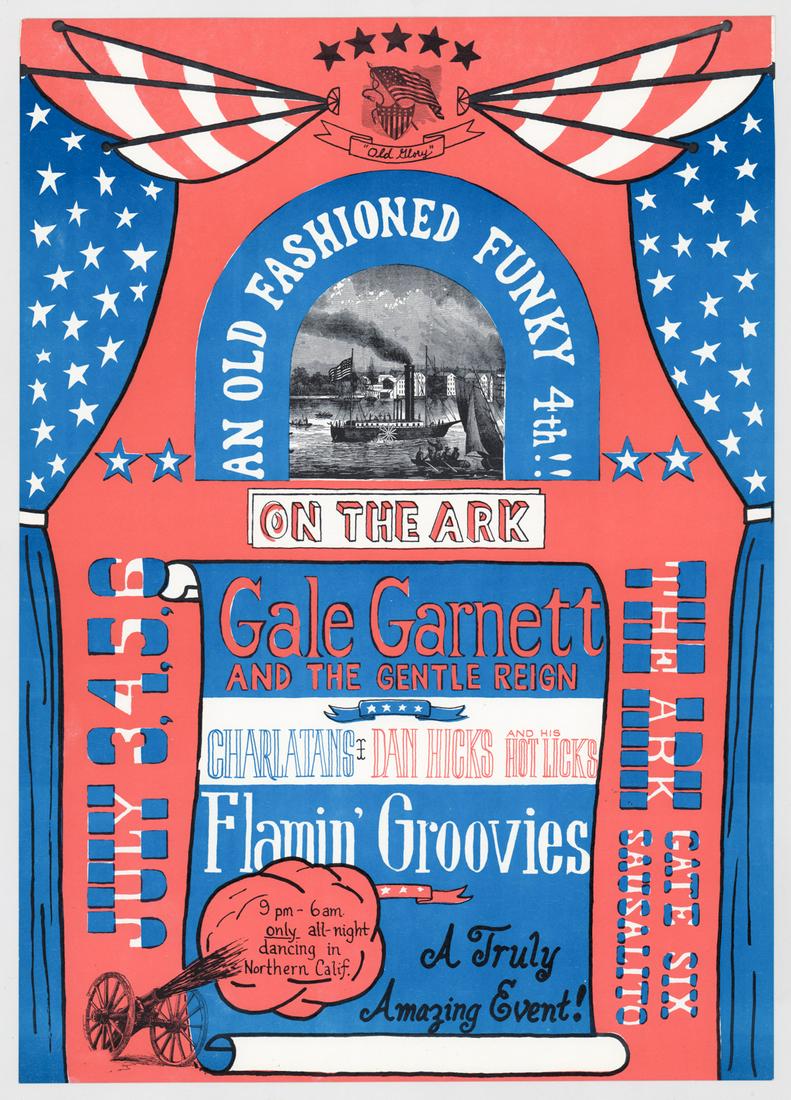 The Ark Funky 4th Fillmore-era Concert Poster (1 of 2)