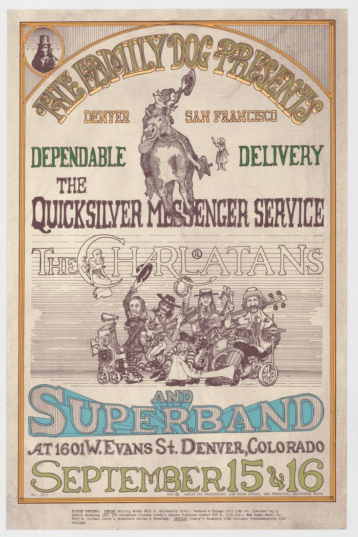 Family Dog Denver "Haw Haw" Poster FD-D2: Family Dog Denver "Haw Haw" Concert Poster FD-D2 (Family Dog, 1967).concert poster. Measures 23-in. x 15-in. NrMt-Mt condition. If lot is absent of a condition report one may be requested via email. C