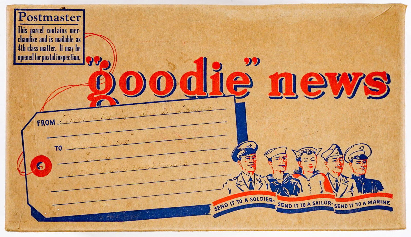 'Goodie' News Cardboard Box (1 of 5)