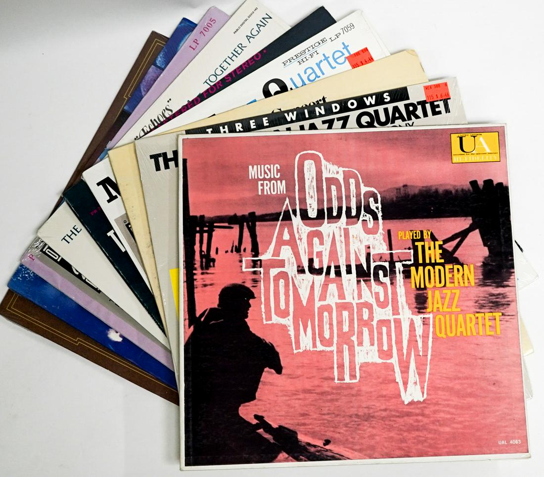 The Modern Jazz Quartet (9) Record LP Albums (1 of 8)