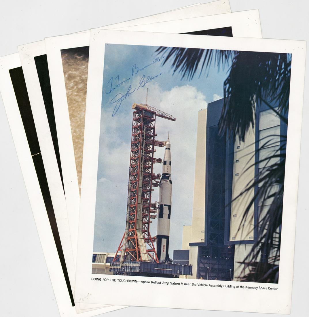 John Glenn Signed Pieces (4) (1 of 13)