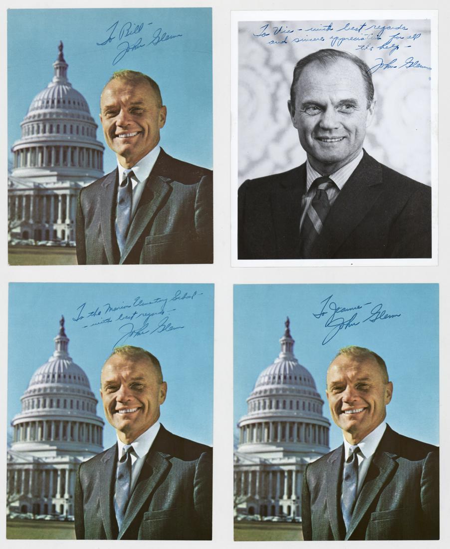 John Glenn Signed Pieces (4) (1 of 13)