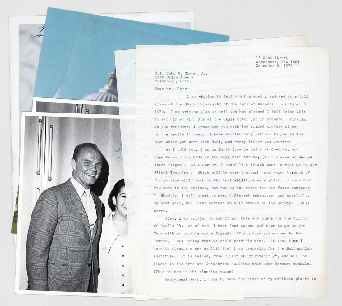 John Glenn Signed Pieces (5) (1 of 13)