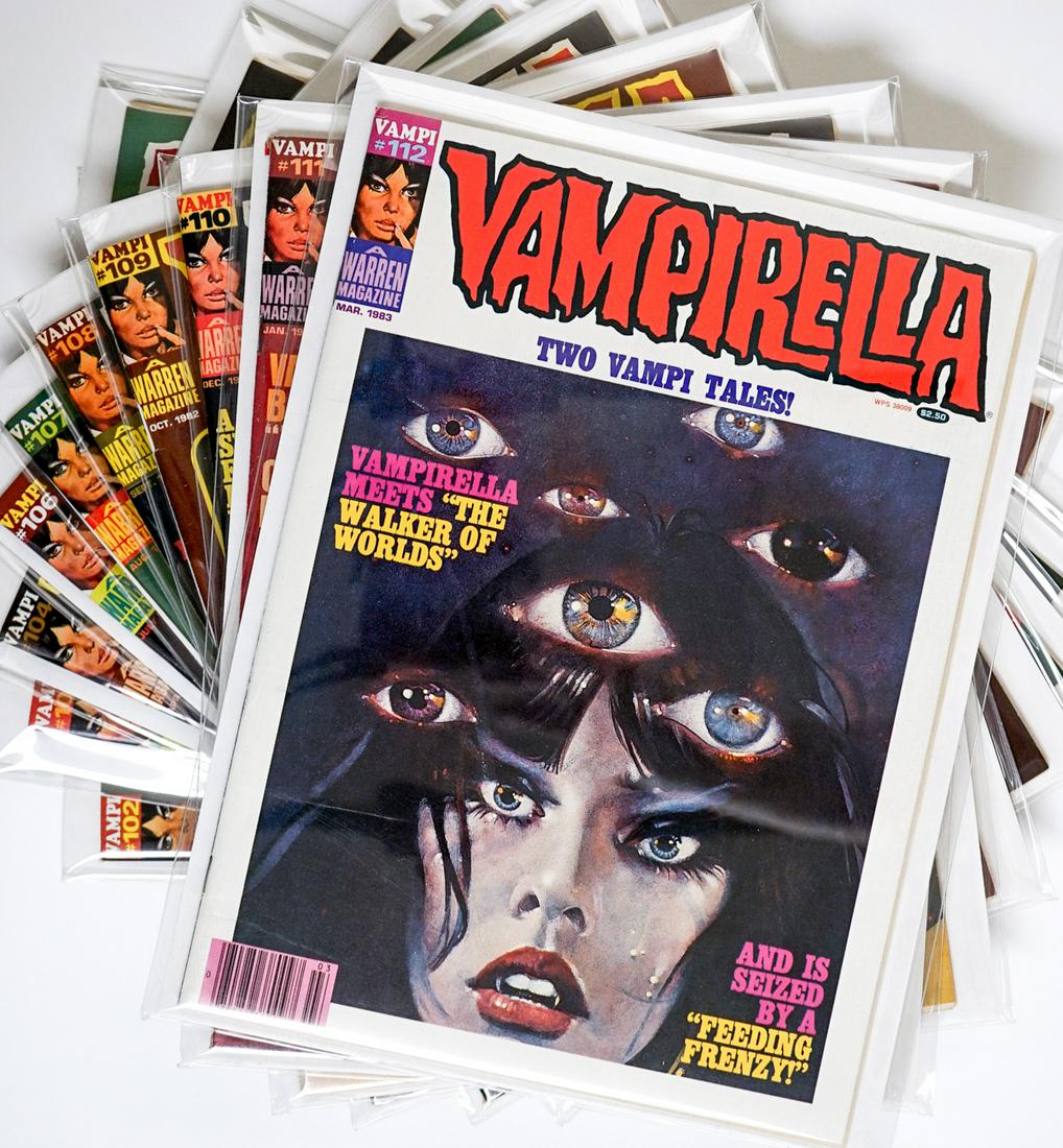 Vampirella [Warren] Magazines 1982-83 (10) (1 of 11)