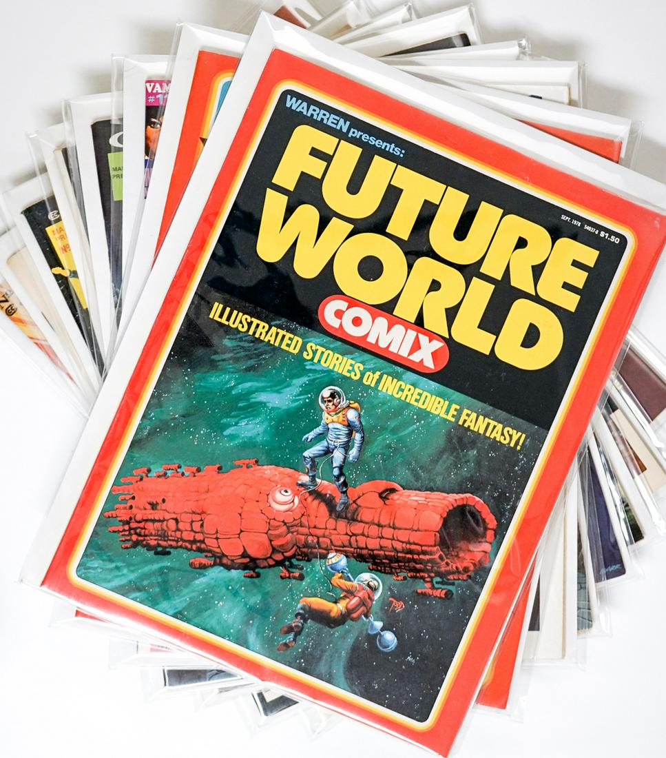 Sci-Fi & Space Vintage Magazines (9) (1 of 9)