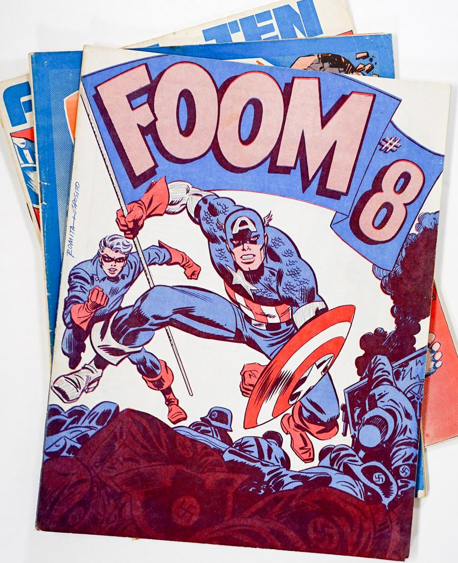 Foom Magazines No. 5, 8, 10 (1 of 4)