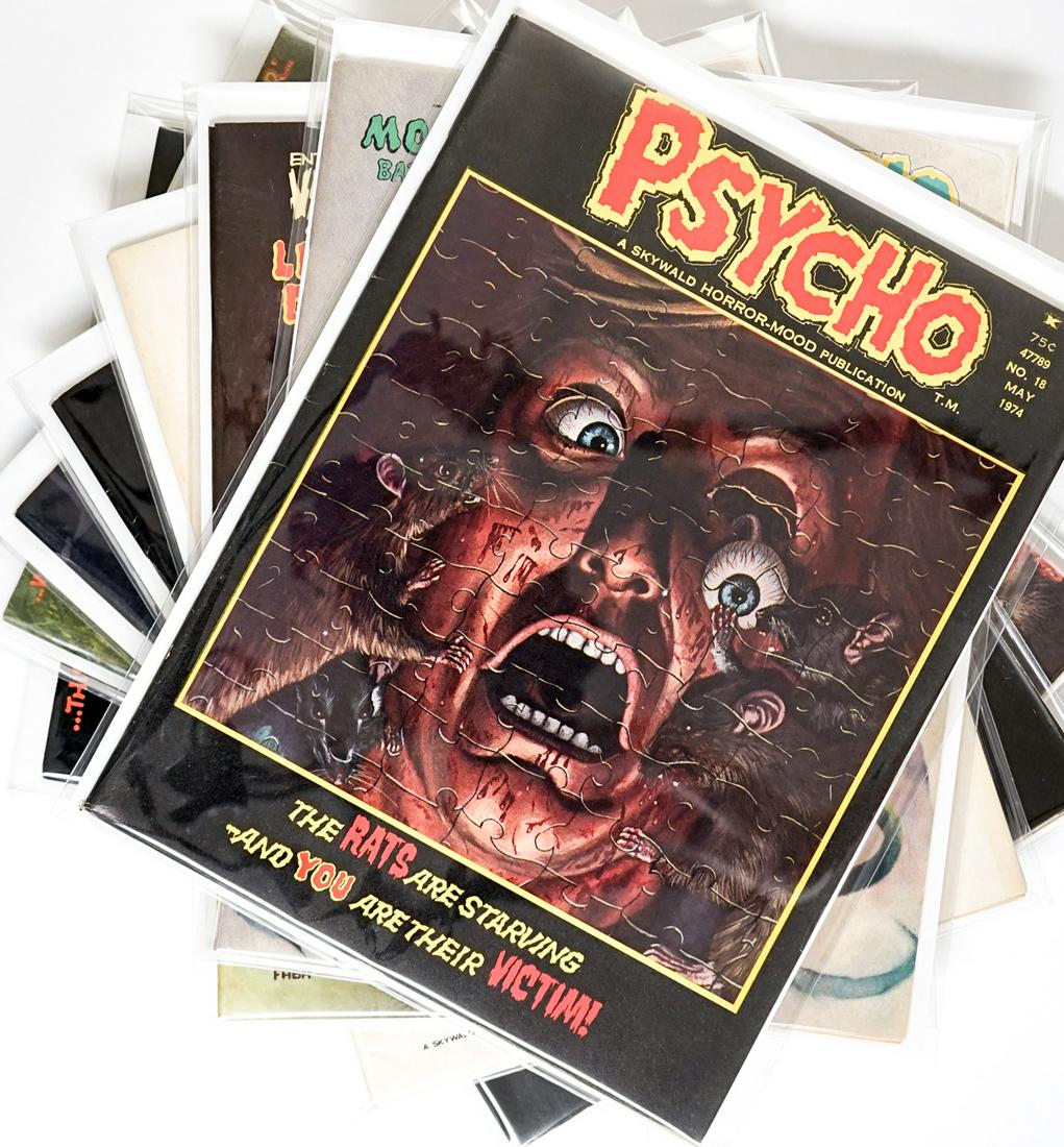 Psycho [Skywald] Oversized Comics No.9-18 (8) (1 of 9)