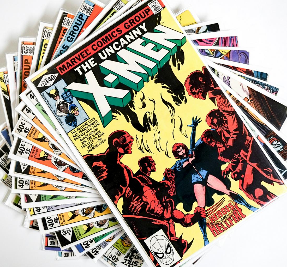 X-Men Vintage Comics No.117-134 (18 Comics) (1 of 19)