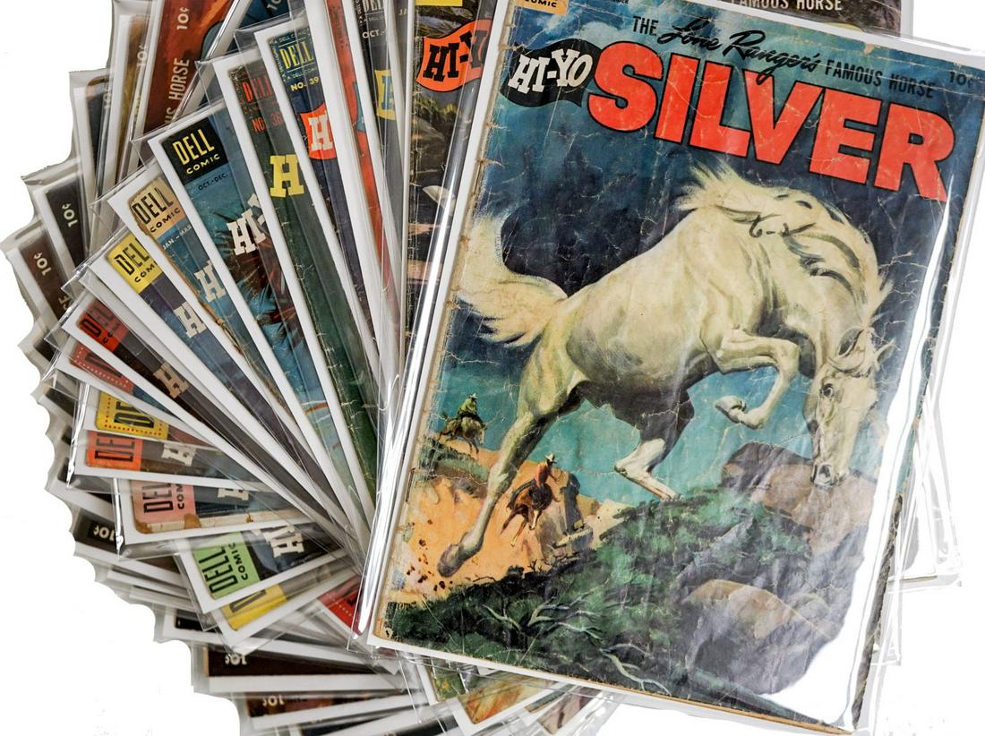 Hi-Yo Silver Dell 10c Comics (35) (1 of 19)