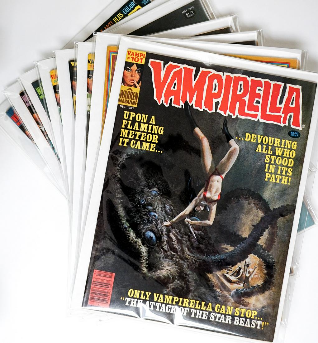 Vampirella Magazines (8) (1 of 9)
