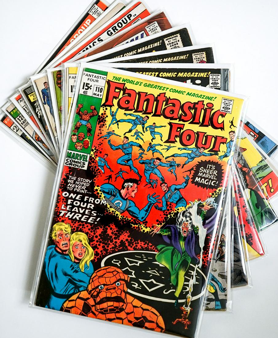 Fantastic Four Vintage Comic Books (8) (1 of 9)