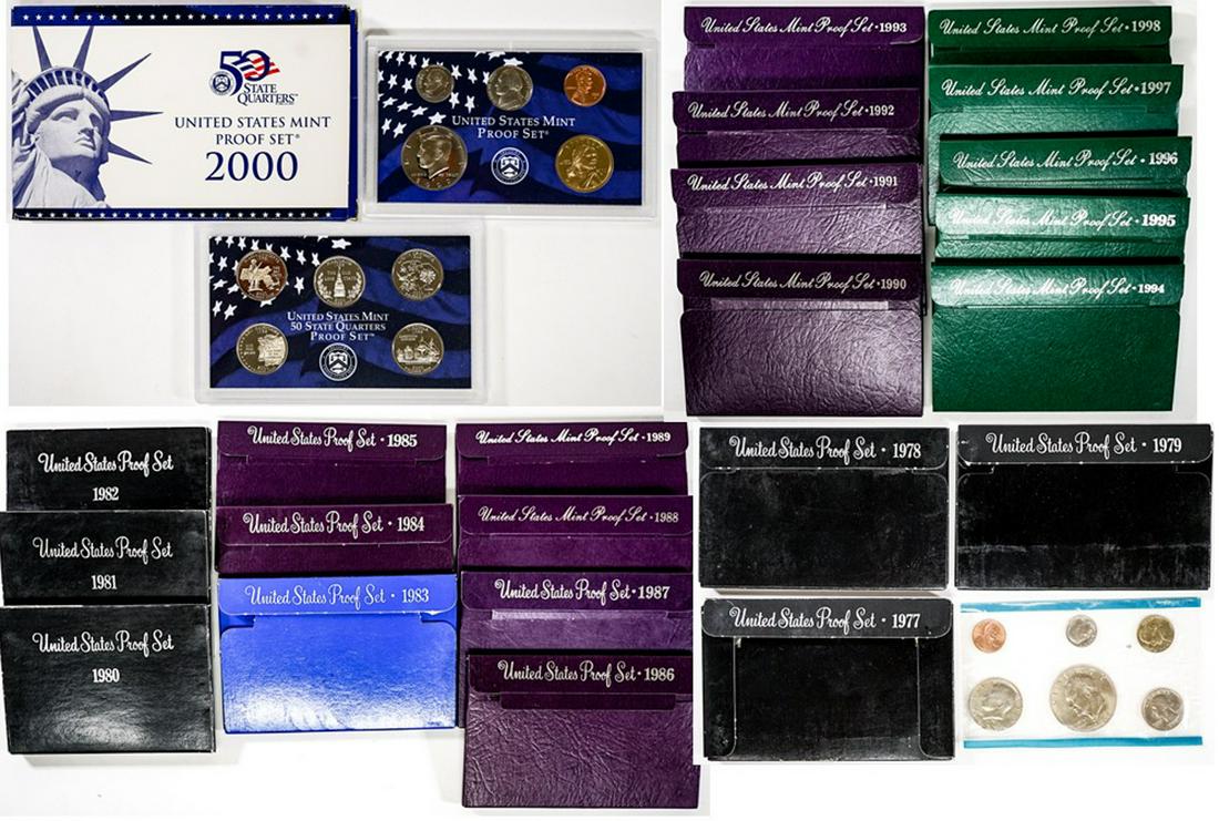 United States Proof Sets & Mint Proof Sets (24) (1 of 6)