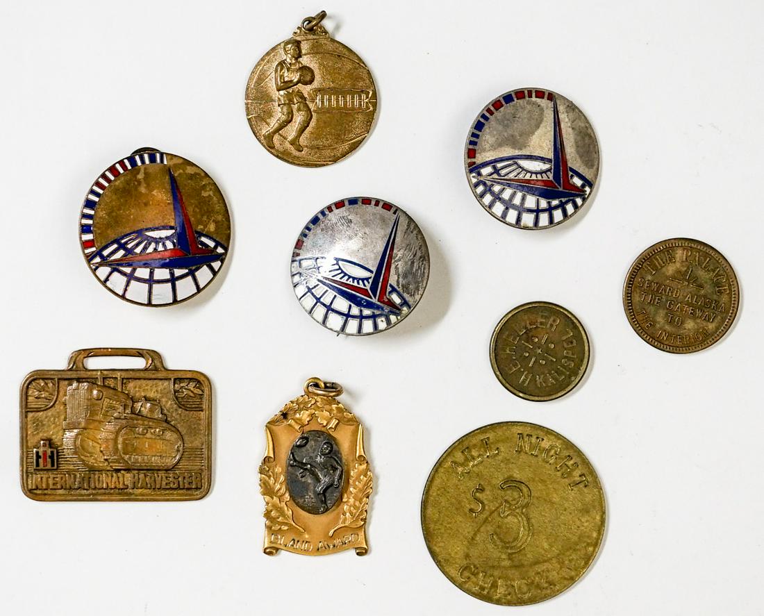 Medals, Tokens and Fob (1 of 2)