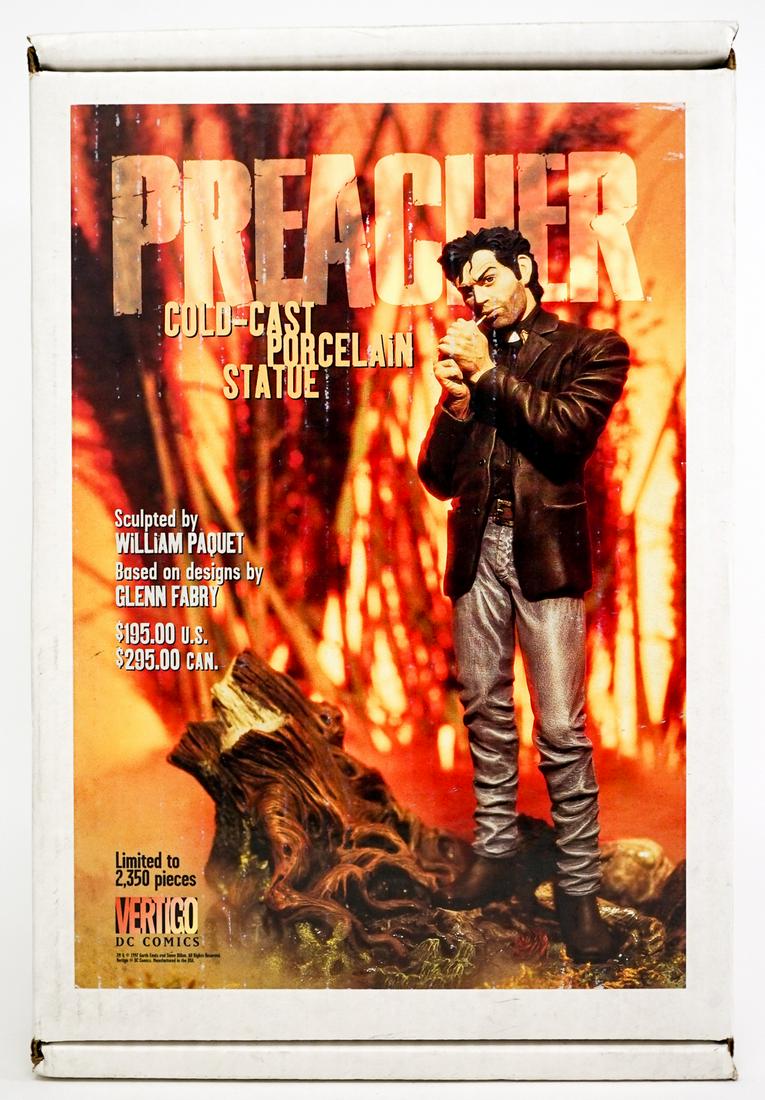 DC Comics Preacher Cold-Cast Statue 1/2350 MIB (1 of 3)