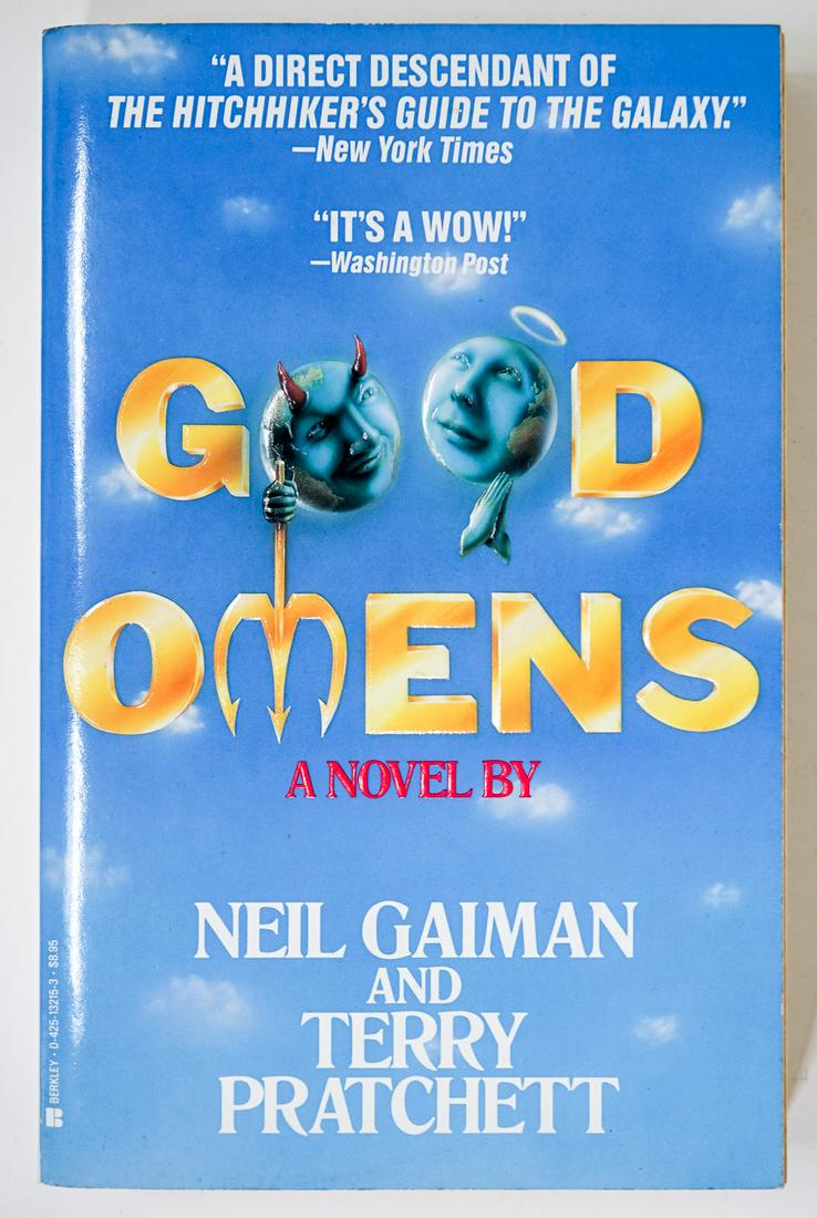 Good Omens Signed Paperback First Edition (1 of 6)