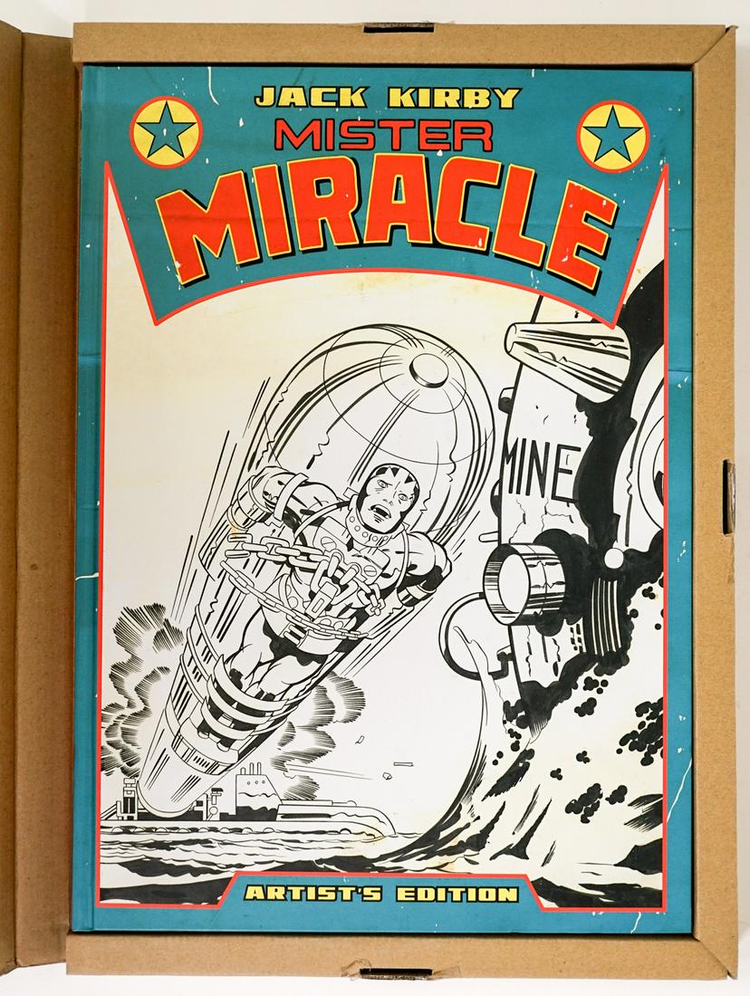 Jack Kirby Mister Miracle by IDW Mint in Box: Jack Kirby Mister Miracle IDW. Mint in Box. If lot is absent of a condition report one may be requested via email. Condition report is provided as an opinion only and is no guarantee as grading can be