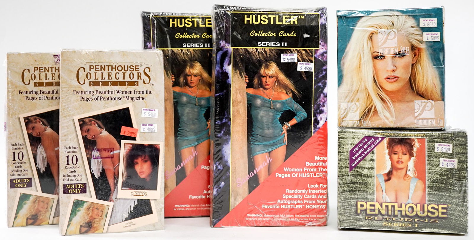 Adult Trading Cards Unopened Boxes (6) (1 of 5)