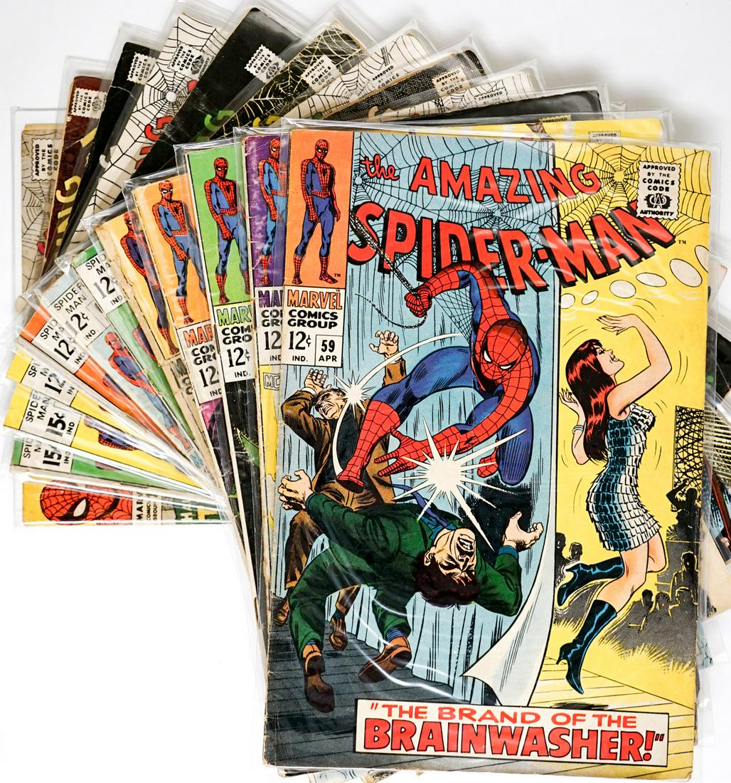 Spider-Man Vintage Comic Books (12) (1 of 14)