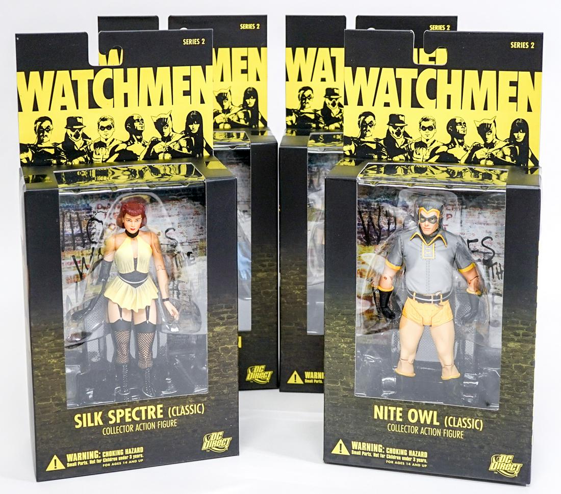 Watchmen Series 2 DC Direct (4) MIP (1 of 5)