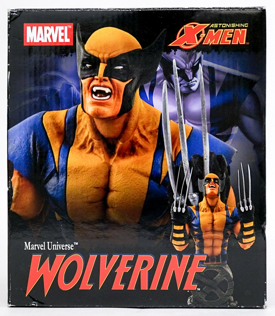 Marvel Universe Wolverine X-Men Bust MIB (1 of 5)