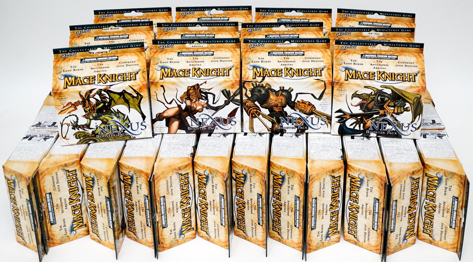 Nexus Booster Packs (48) Miniatures MIP (1 of 3)