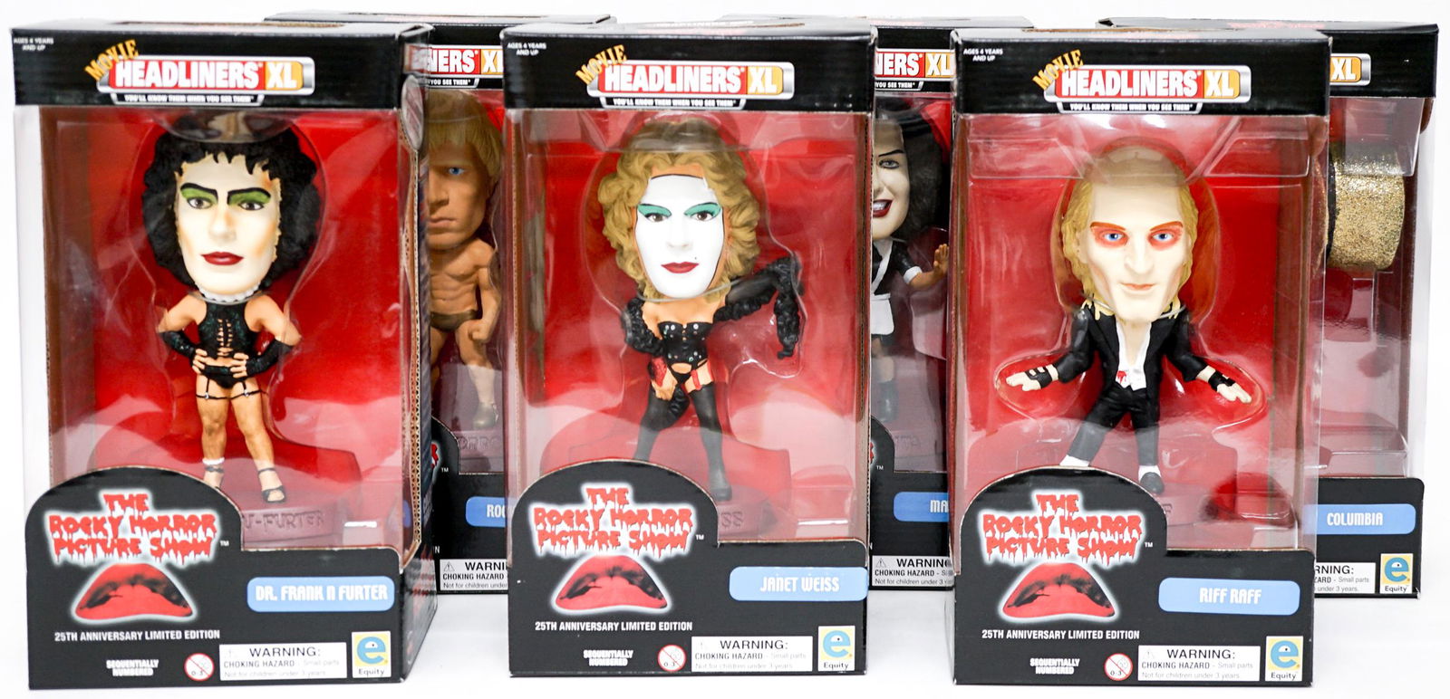Rocky Horror Headliners XL (6) Figures LTD ED MIB (1 of 5)