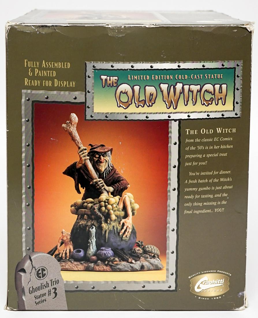 The Old Witch Statue EC Comics #3 MIB (1 of 5)
