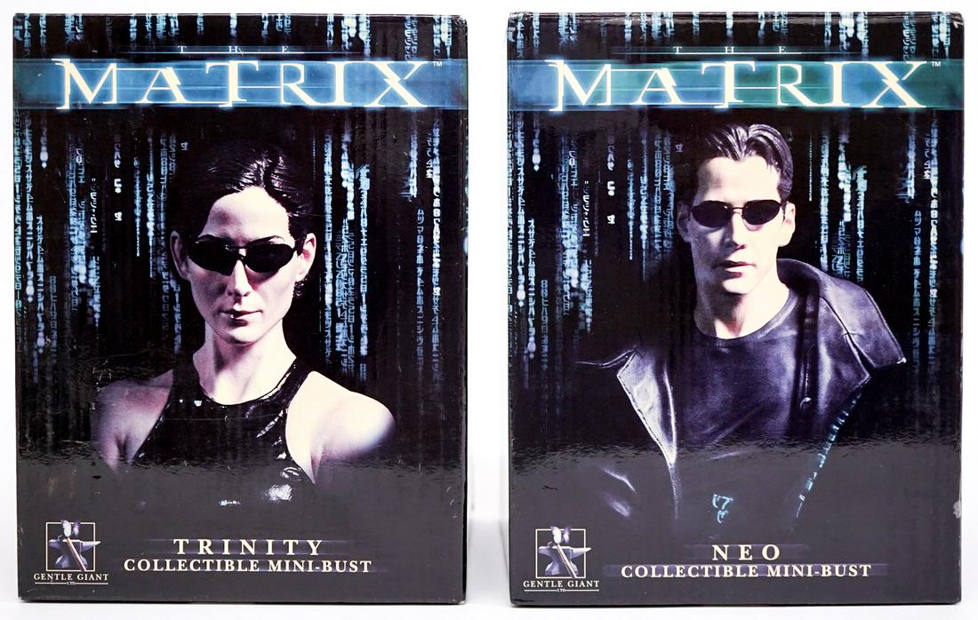 Matrix Mini-Busts (2) LTD [Neo, Trinity] (1 of 5)