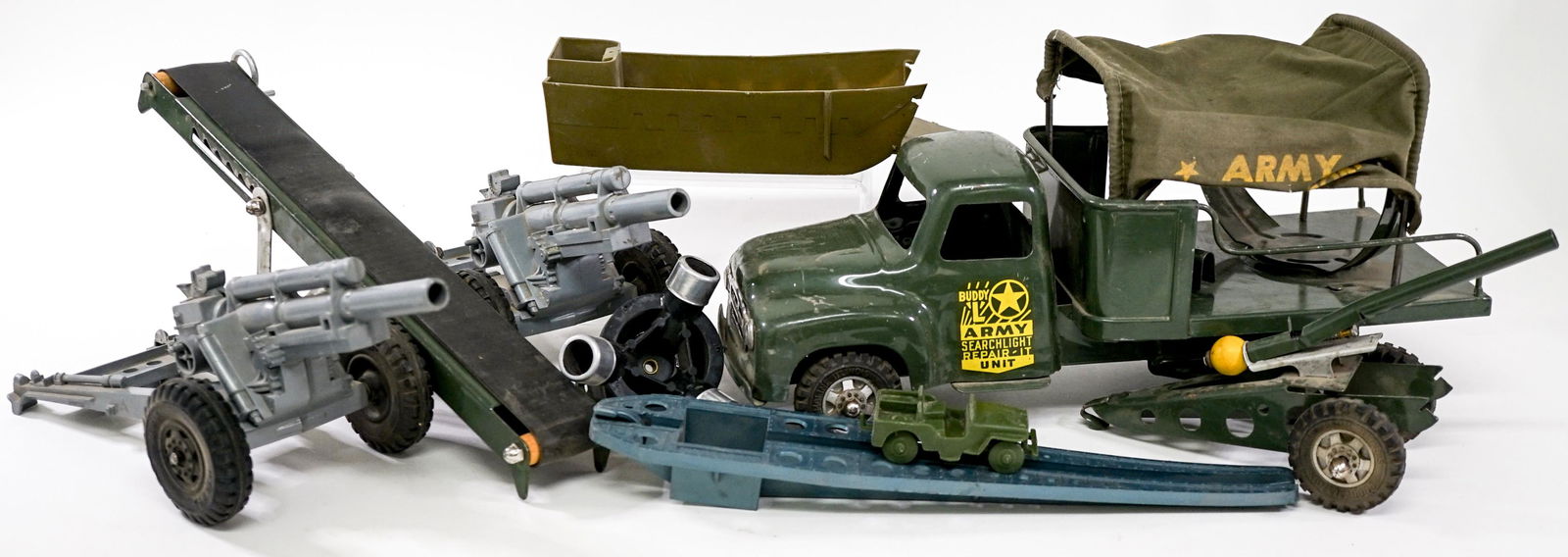 Army Toys and Parts; Lumar, Buddy L. and More (1 of 8)