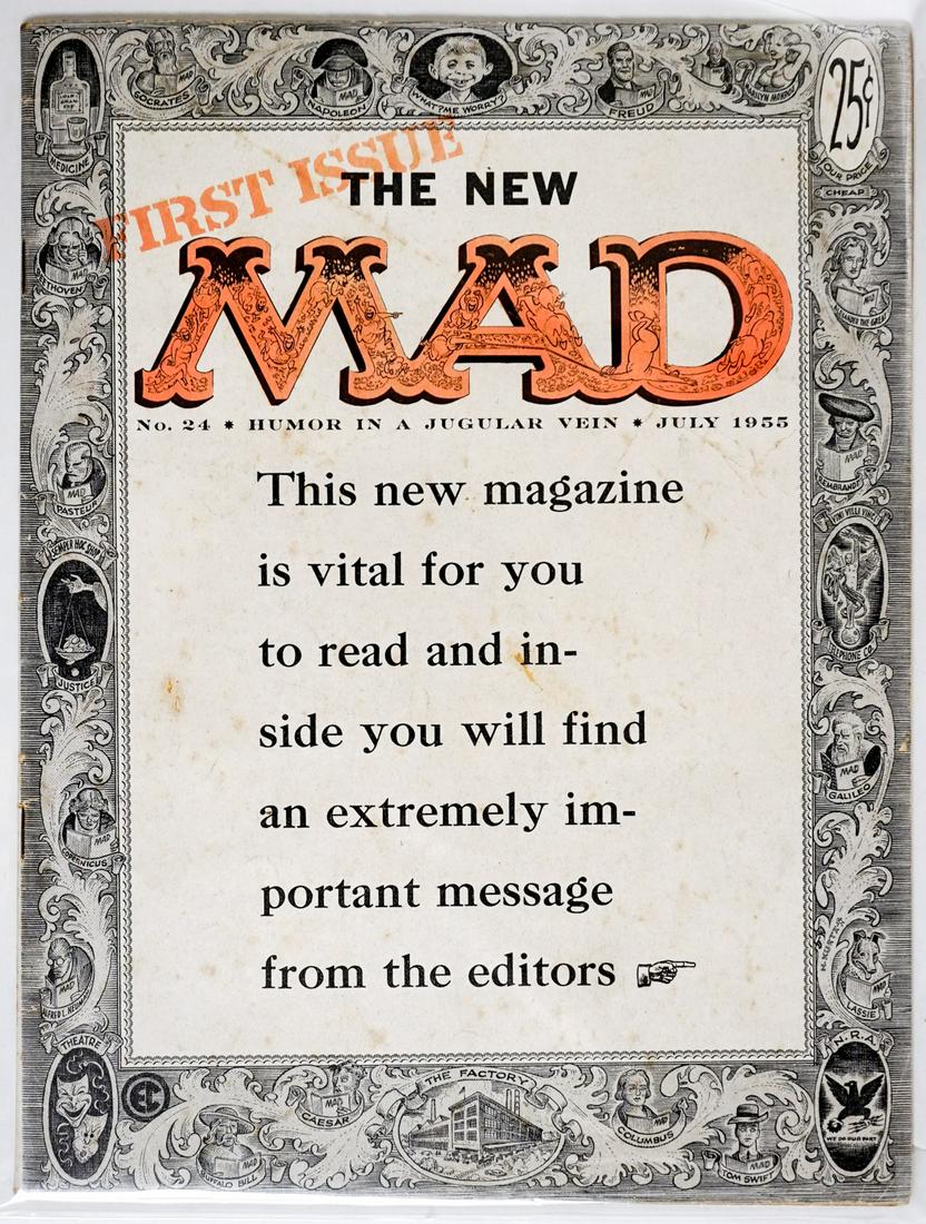Mad Magazine First Issue The New Mad No.24 (1 of 1)