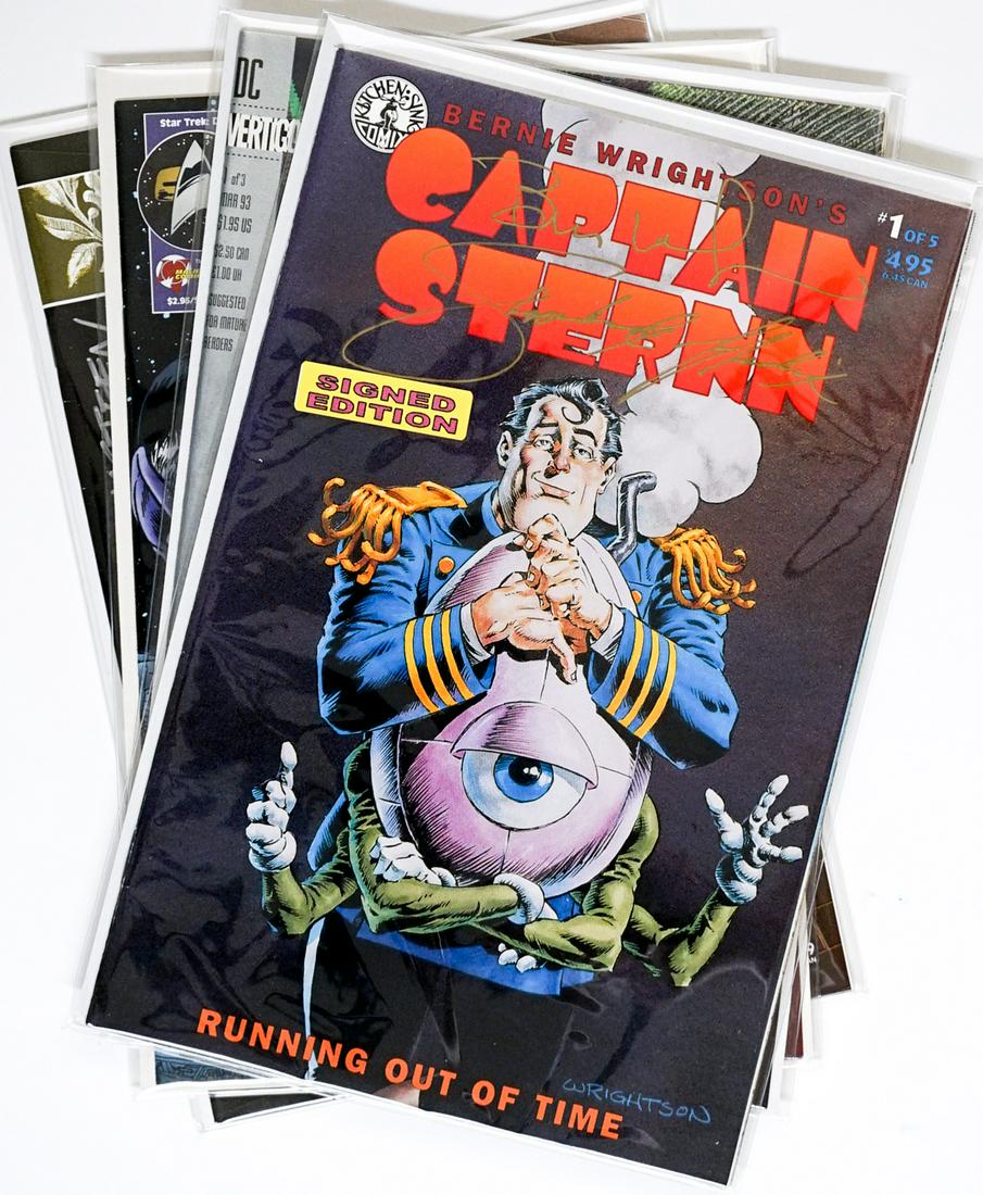 [Star Trek, O.C.T.] Signed Comics (4) (1 of 8)