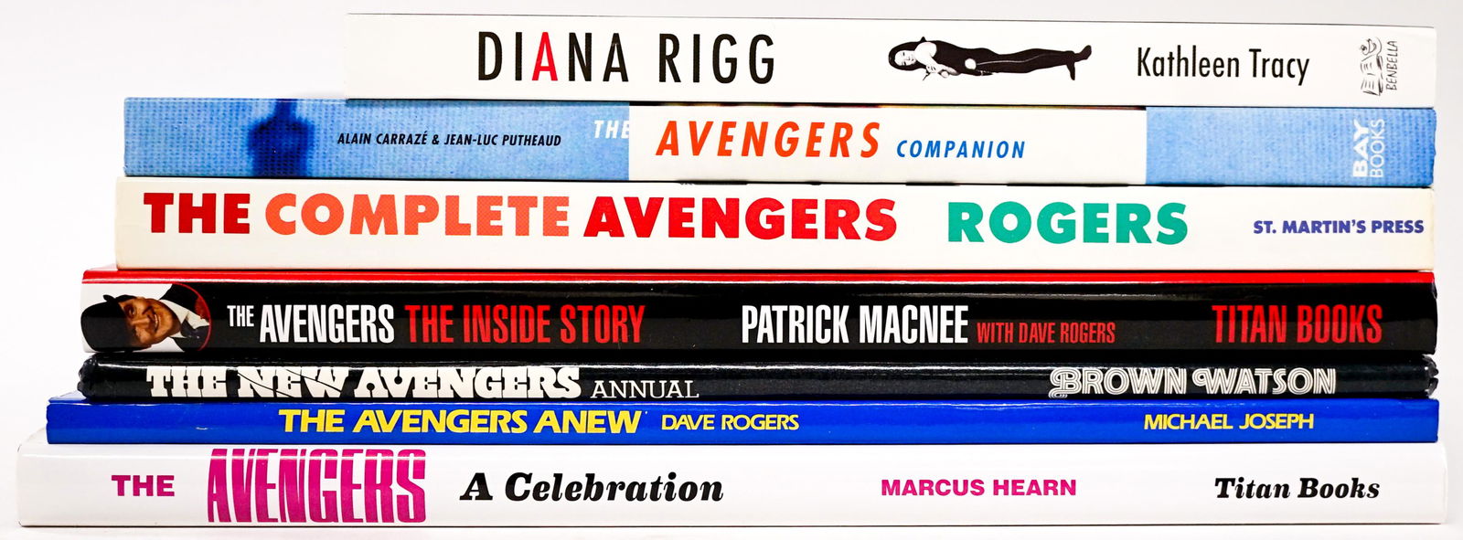 The Avengers (6) Hard and Softcovers [Macnee] (1 of 5)