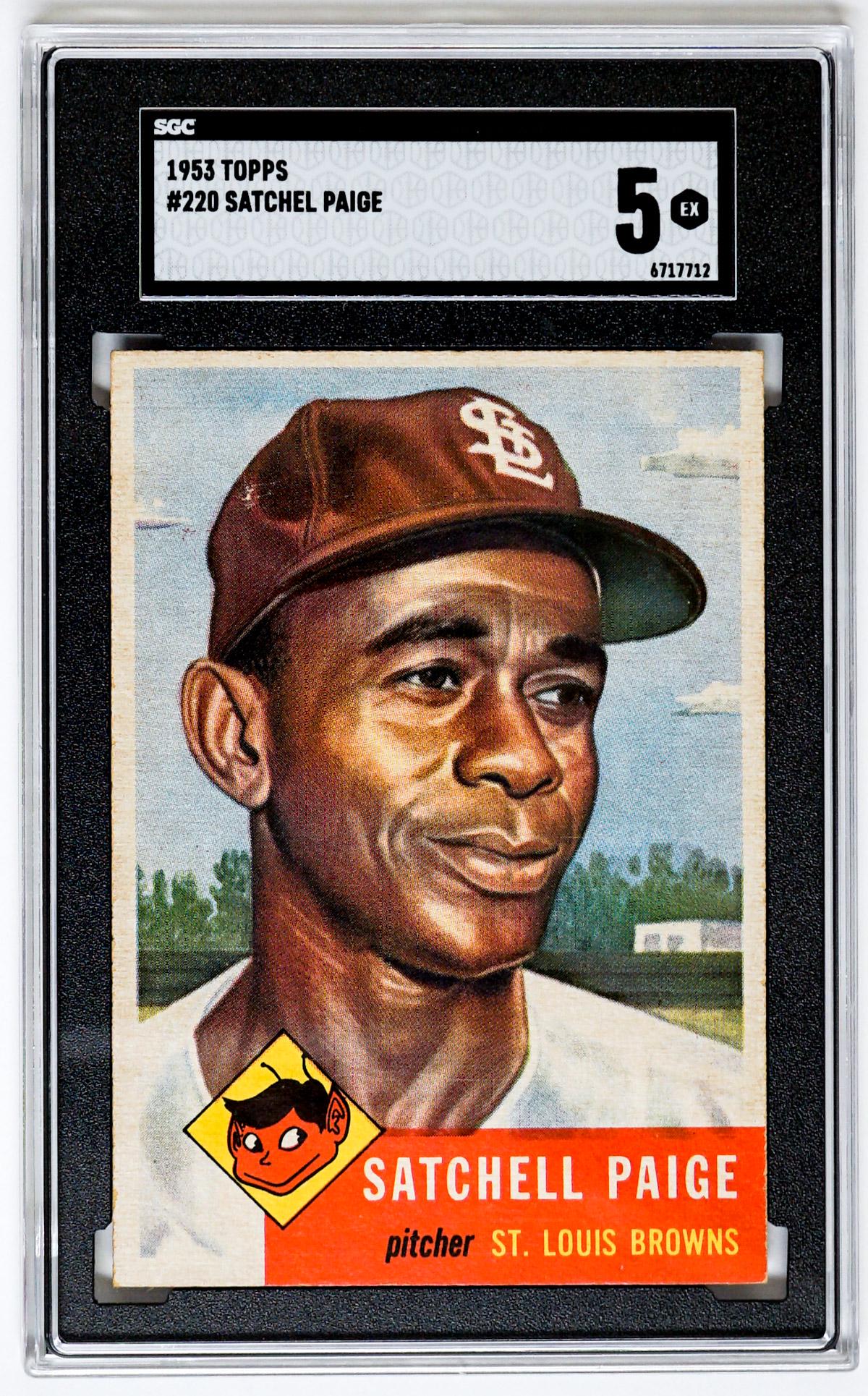 1953 Topps #220 Satchel Paige SGC 5 (1 of 2)