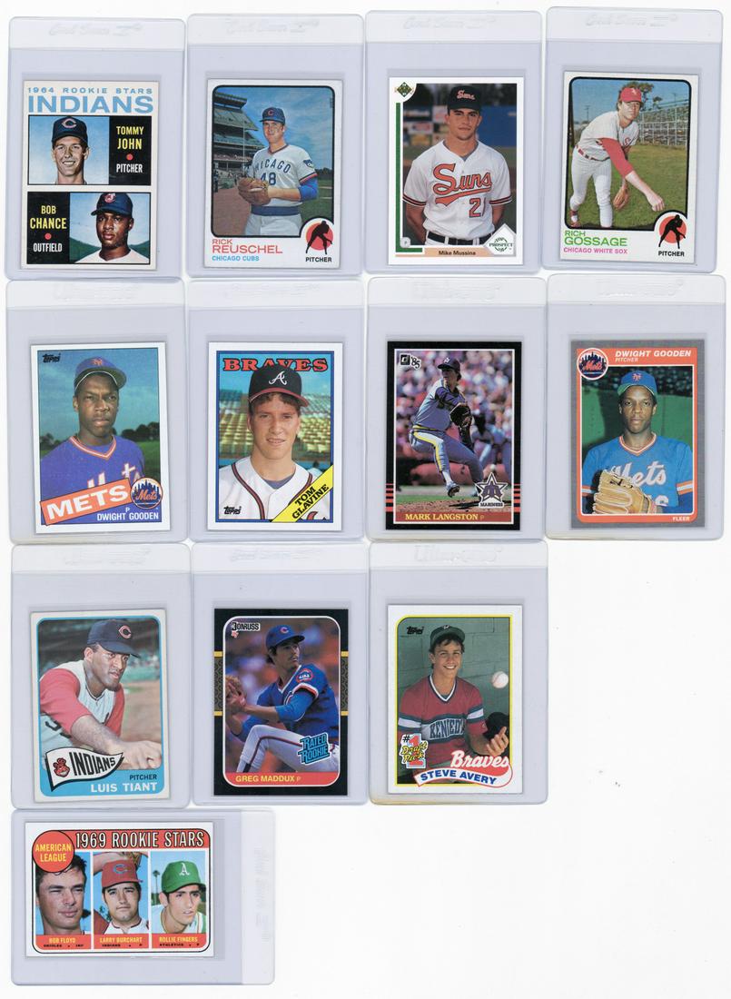 HOF & Retired MLB Pitchers Rookie Cards (12) (1 of 7)