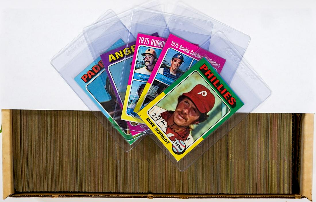 1975 Topps Baseball Near Complete Set 657/660 (1 of 4)