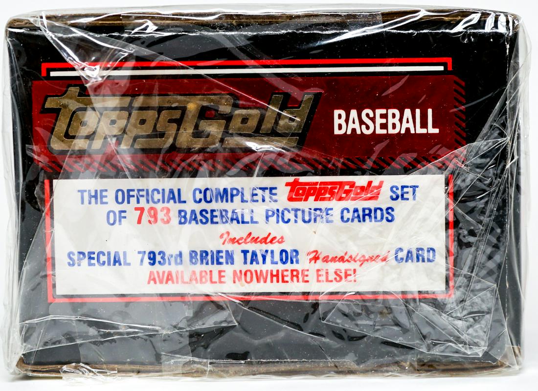 1992 Topps Gold Factory Sealed Complete Set (1 of 4)