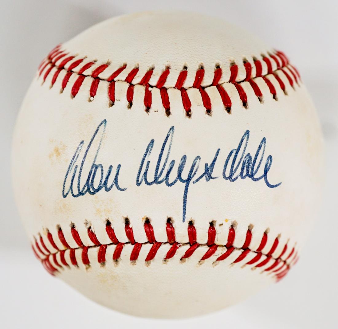 Don Drysdale Single Signed Baseball BAS COA (1 of 6)