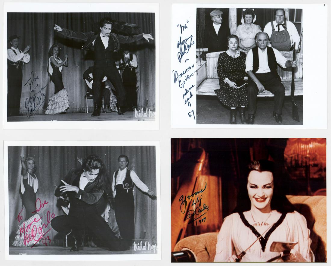 Yvonne De Carlo Signed Photos (4) (1 of 9)