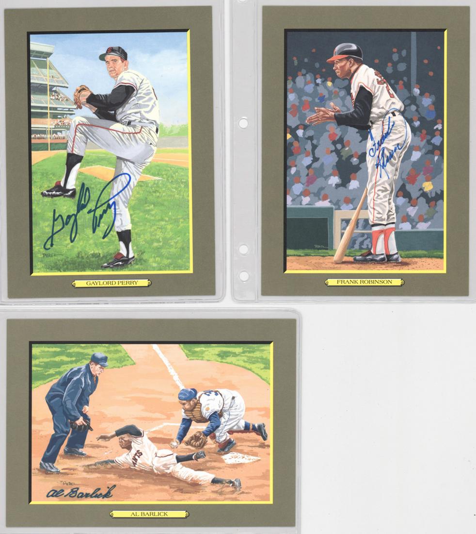 1985 Perez-Steele Great Moments Signed Cards (1 of 5)