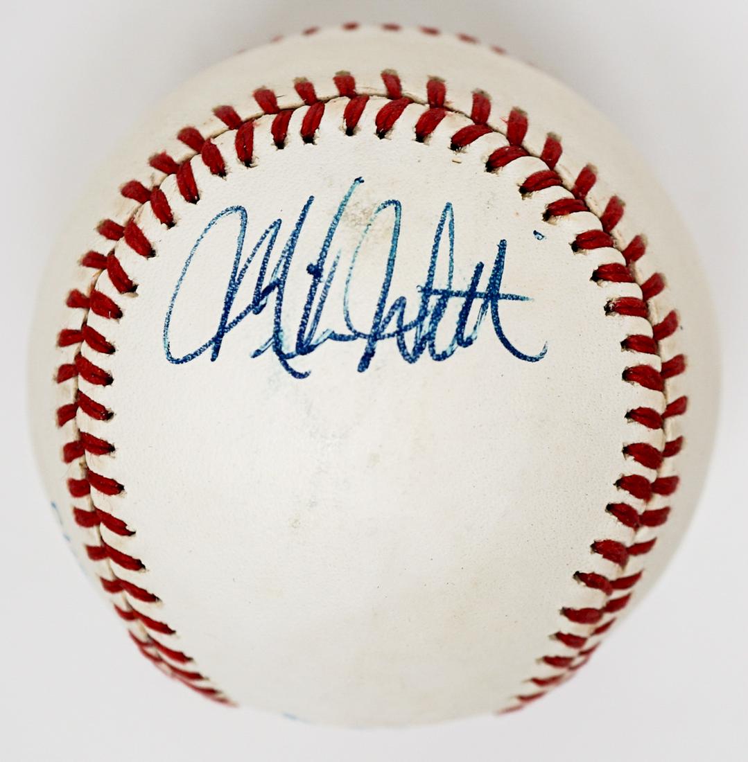 Mike Witt Single Signed Baseball BAS COA (1 of 2)