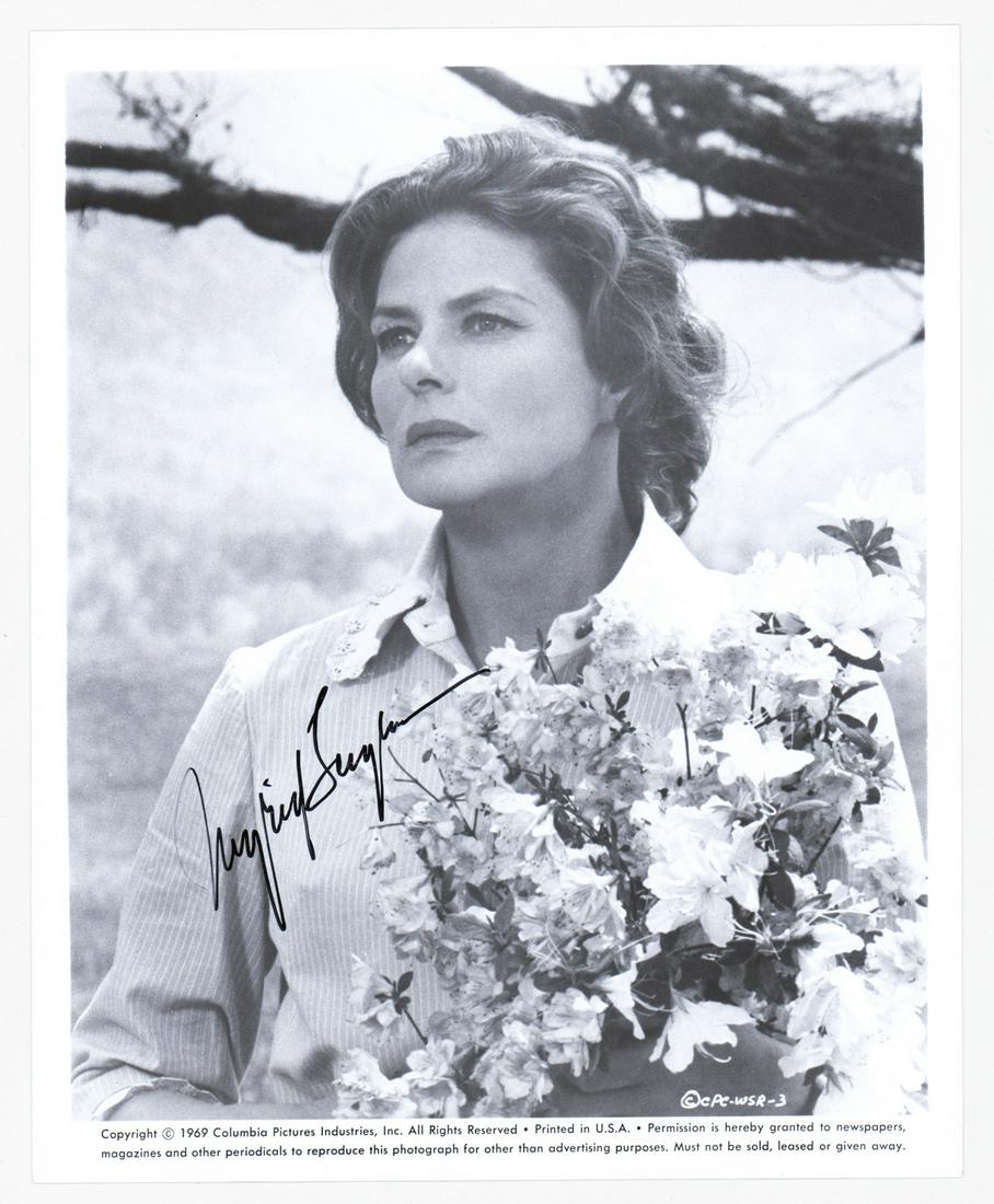 Ingrid Bergman Publicity Photo Signed Beckett COA (1 of 2)